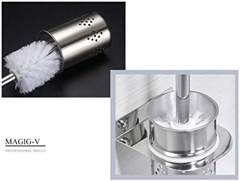 SPOUR Toilet Brush Holder with Base Wall Mount