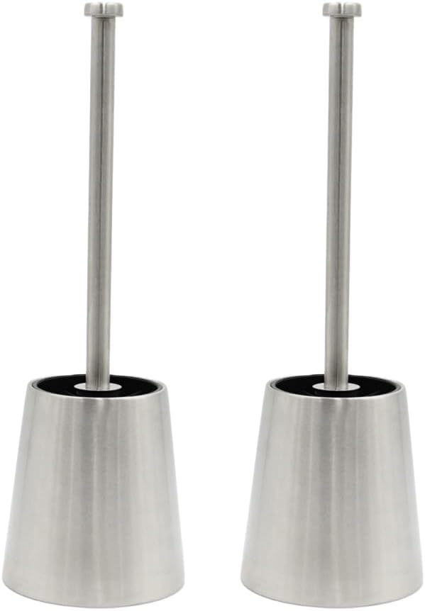 Toilet Brush and Holder 2 Pack - 304 Stainless Steel
