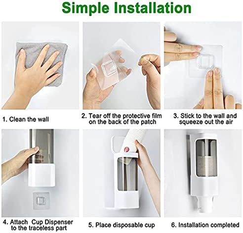 Yiwula Pull Type Cup Dispenser Wall Mount