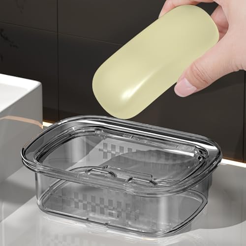 Durable Portable Soap Dish for Bathroom and Travel