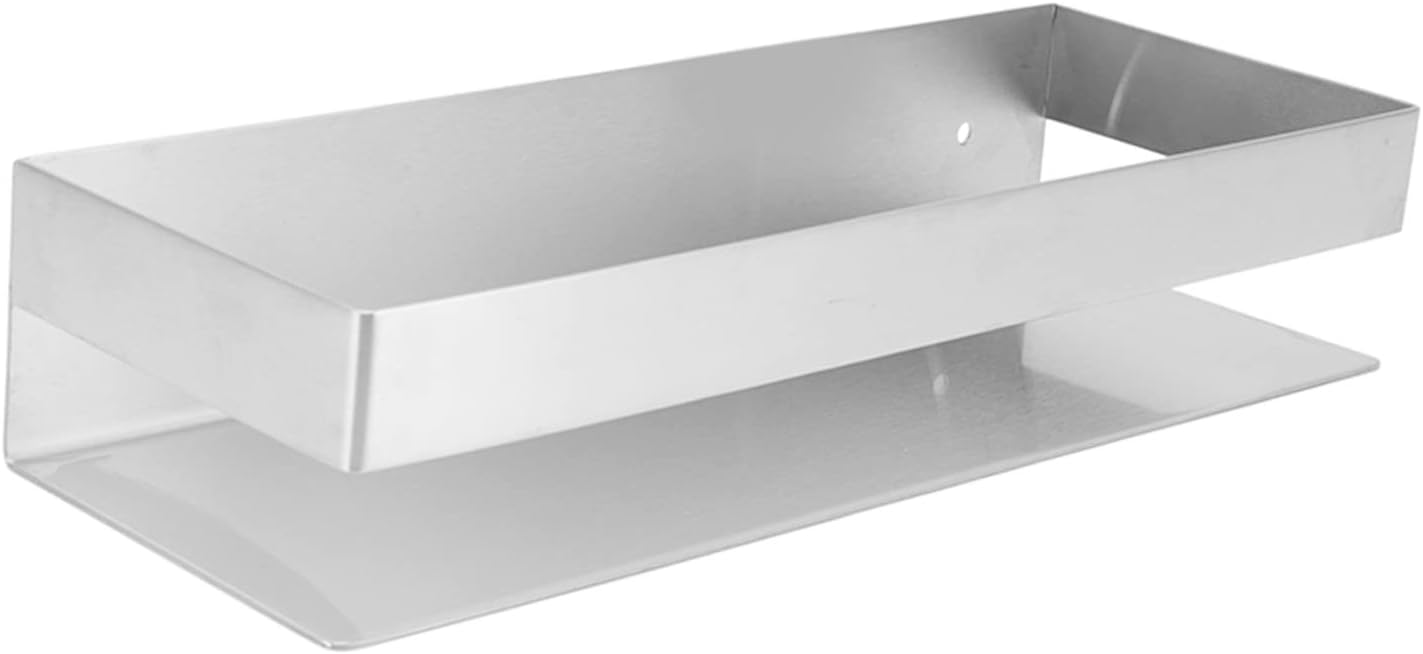Stainless Steel Shower Caddy with Large Lid for Home and Kitchen