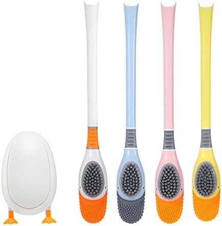 Duck Shape Toilet Brush with Storage Box
