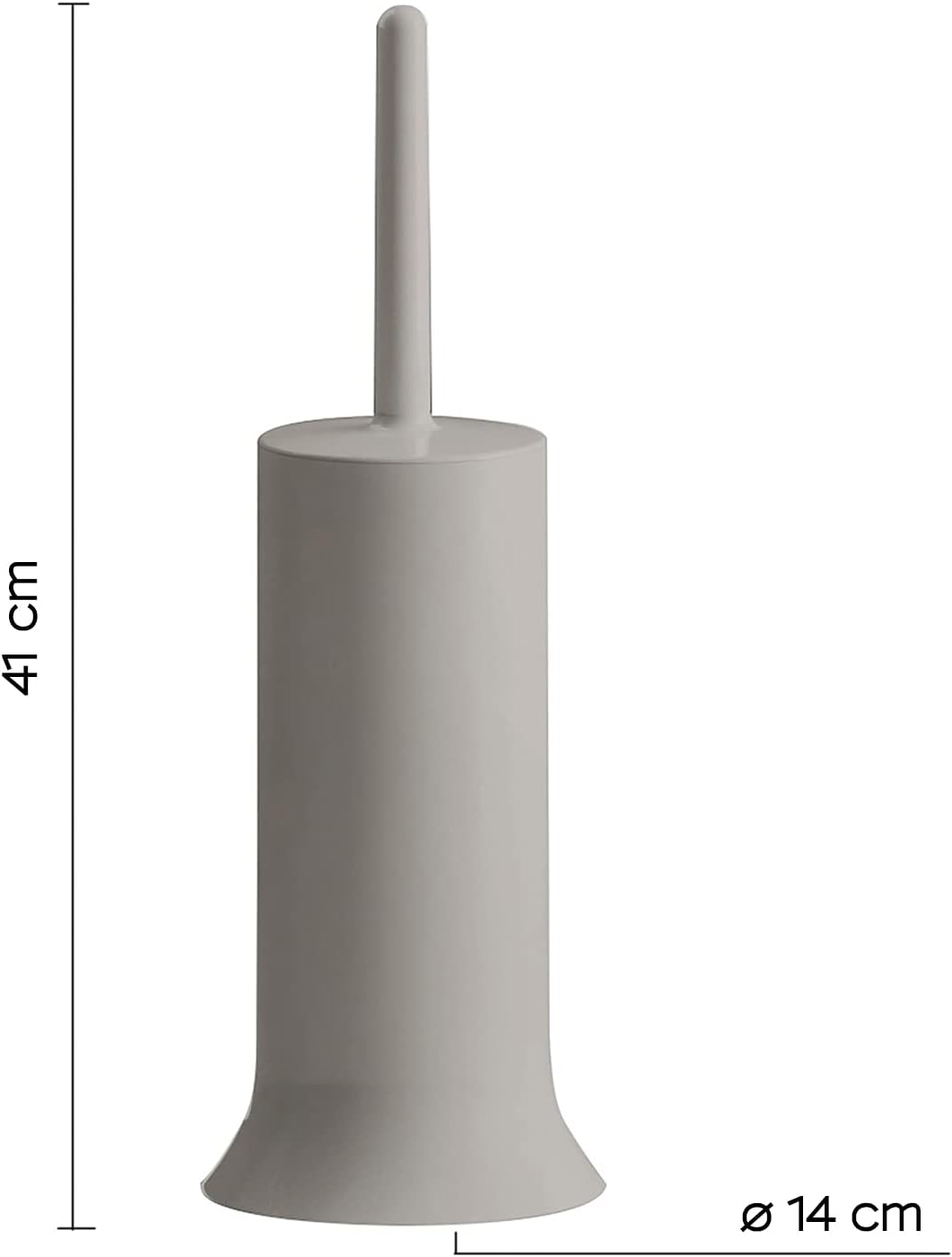 Gedy Light Taupe Toilet Brush with 2 Year Warranty