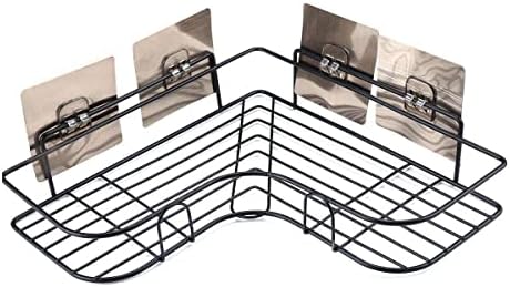 FINANCIALLY LIT Triangular Wall-Mounted Shower Caddy