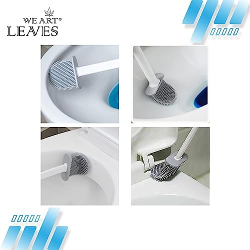 We Art Leaves Silicone Toilet Brush Set 1