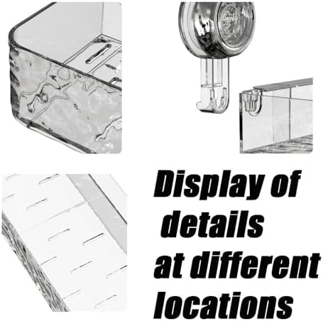 Drill-Free Shower Shelf with Suction Cups