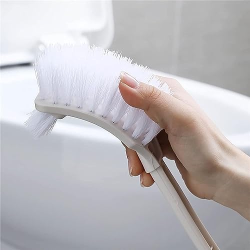 NOLLAM Thick Plastic Toilet Brush with Holder
