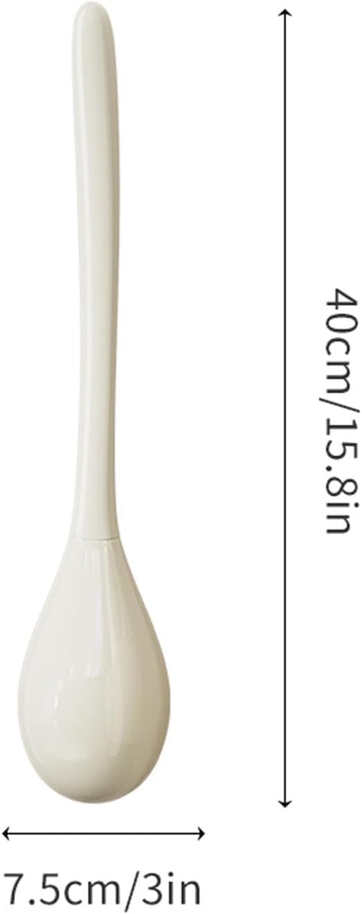 AXunfei Toilet Brush and Holder Set with Magnetic Closure