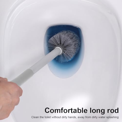 Bibabala Toilet Brush with Holder and Crevice Tool