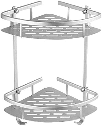 FINANCIALLY LIT 2 Layer Wall Mounted Shower Caddy