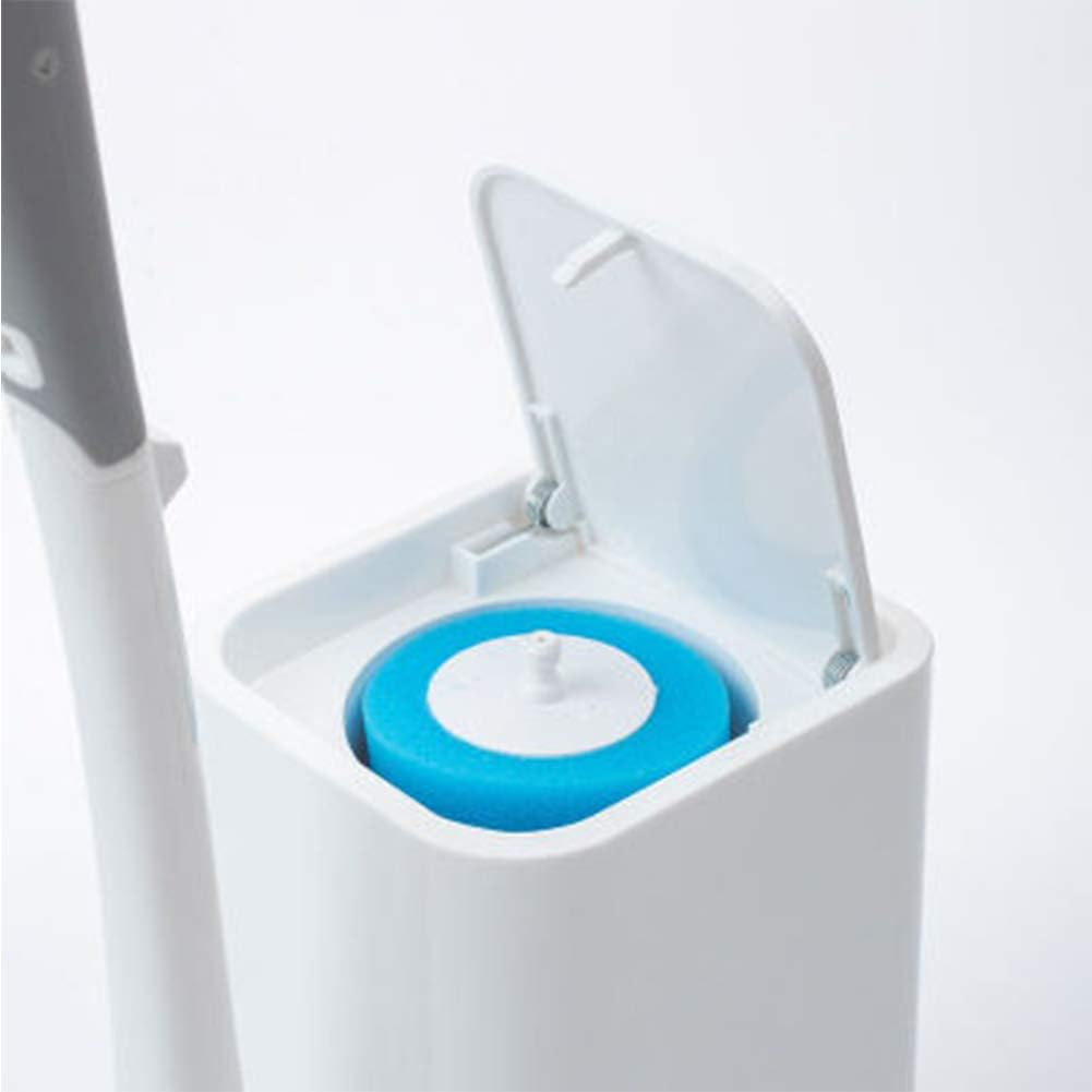 Leying Disposable Toilet Wand Cleaning System with Brush Heads