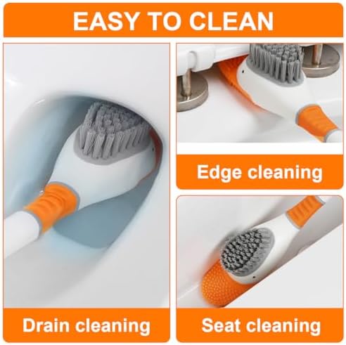 Diving Duck Toilet Brush with Wall Holder Silicone and TPR Design