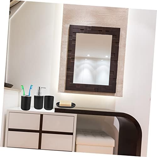 Veemoon Elegant Black Bathroom Accessories Set