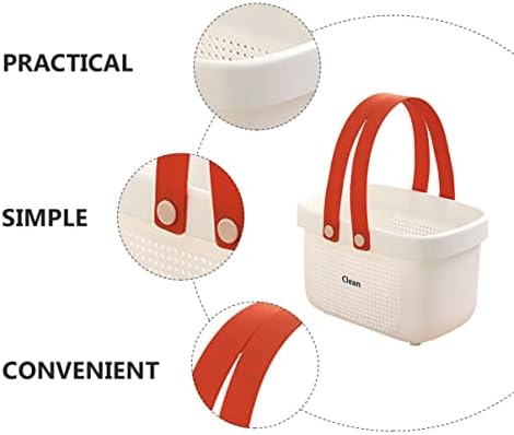 ABOOFAN Portable Shower Towel Basket with Handle 1