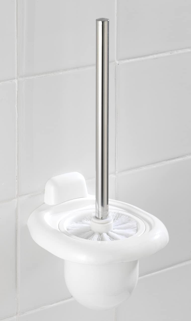 Wenko Pure Toilet Brush Holder White 1