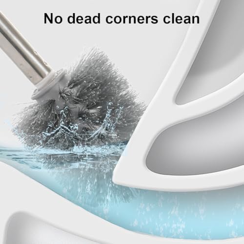 Bibabala Toilet Brush with Holder and Crevice Tool