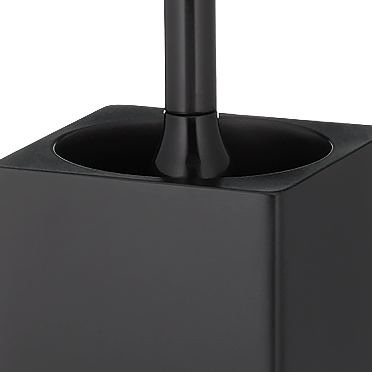 Kela Toilet Brush with Handle Black Cube 23690