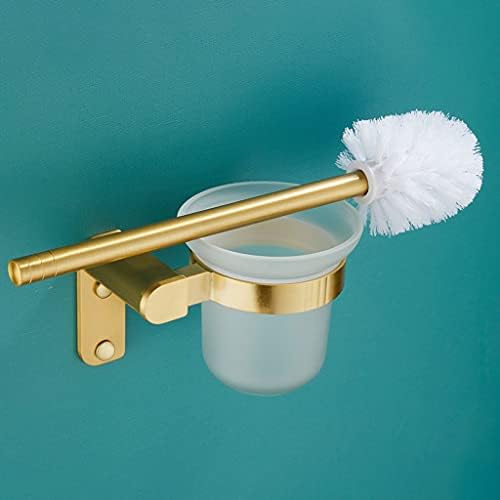 Toilet Brush with Wall Holder Durable Space-Saving Cleaning Kit