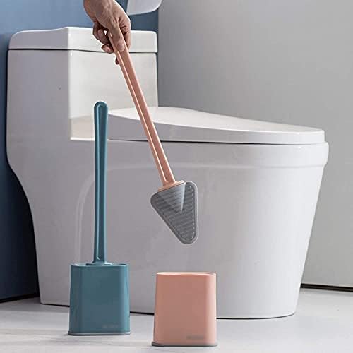 NIUBB Toilet Brush with Holder - Green 1