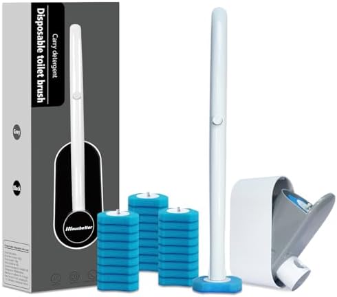 Hisucbetter 32 Refill Toilet Brush Set