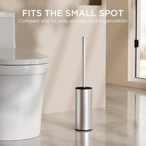FORIOUS Toilet Brush and Holder Set