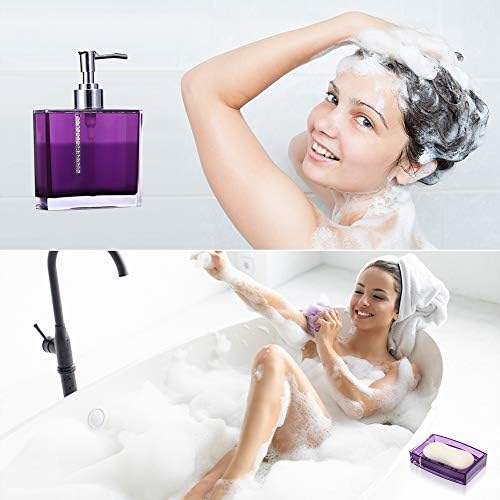 Greensen 5 Pcs Acrylic Bathroom Accessories Set