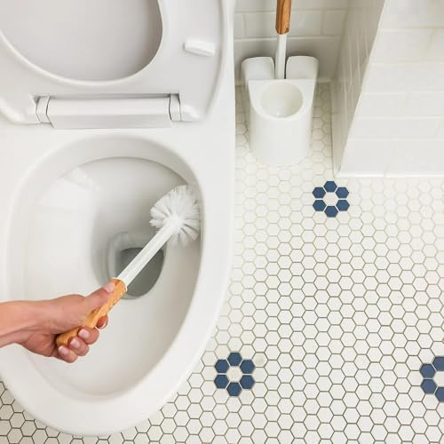 Toilet Brush Plunger Set with Storage Caddy