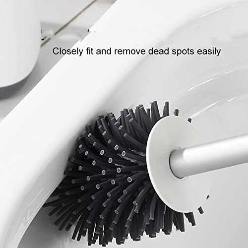 TPR Toilet Brush Wall-Mounted Floor-Standing Tool 1