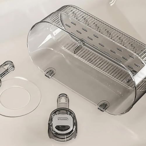 No-Drill Suction Storage Box for Shower and Sink