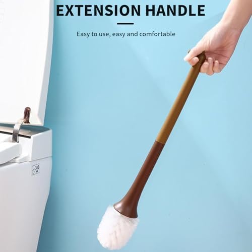 Giraffe Shape Toilet Brush Set with Holder