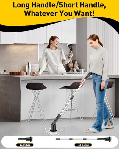 Electric Spin Scrubber with IPX7 Waterproof 3 Speeds