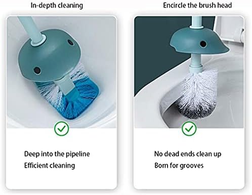 YYDS Toilet Brush with Holder and Lid