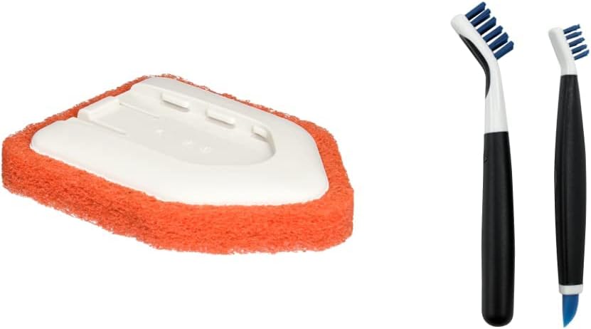 OXO Good Grips Toilet Brush Set with Refill Orange
