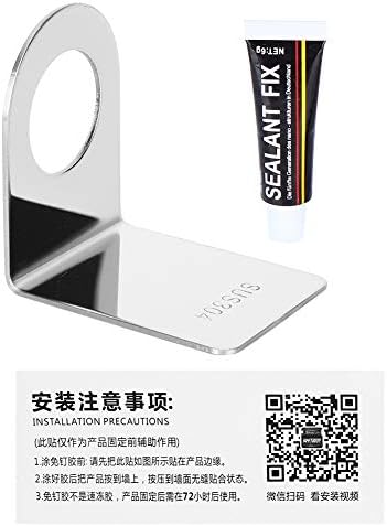RASTKY Wall Mounted Shower Gel Bottle Holder