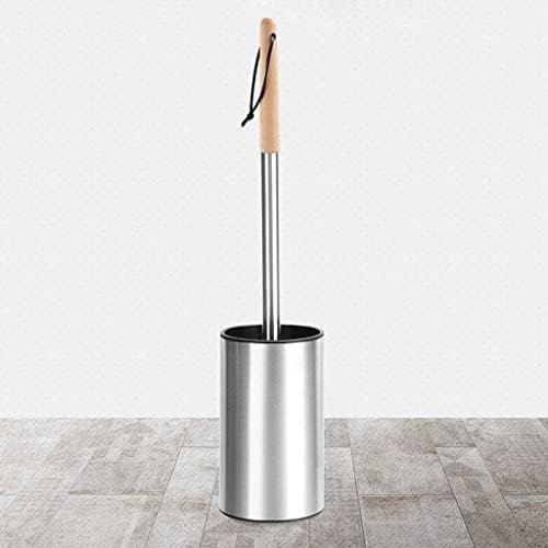 Stainless Steel Toilet Brush with Wooden Handle