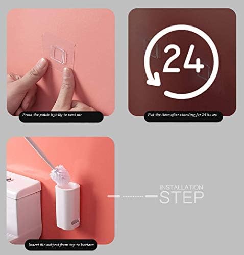 FFBINBIN Toilet Brush Set Eco-Friendly Portable Holder