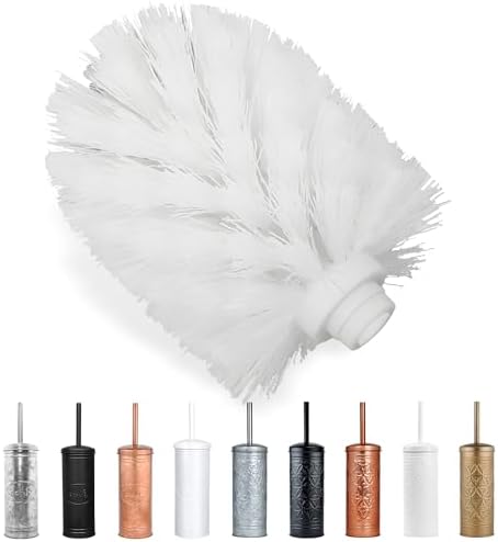 Autumn Alley Toilet Bowl Brush Head Replacement - Durable Stiff Bristles