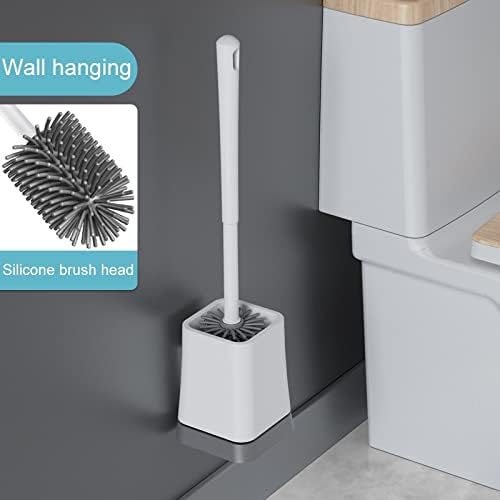 Eco-Friendly Toilet Brush with Holder Set 1