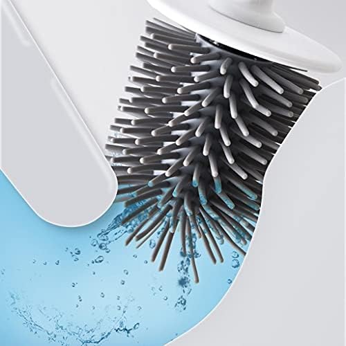 Stylish Toilet Brush with Holder Set