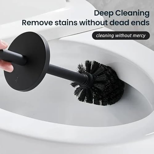 NLIEOPDA Wall Mounted Toilet Brush Set