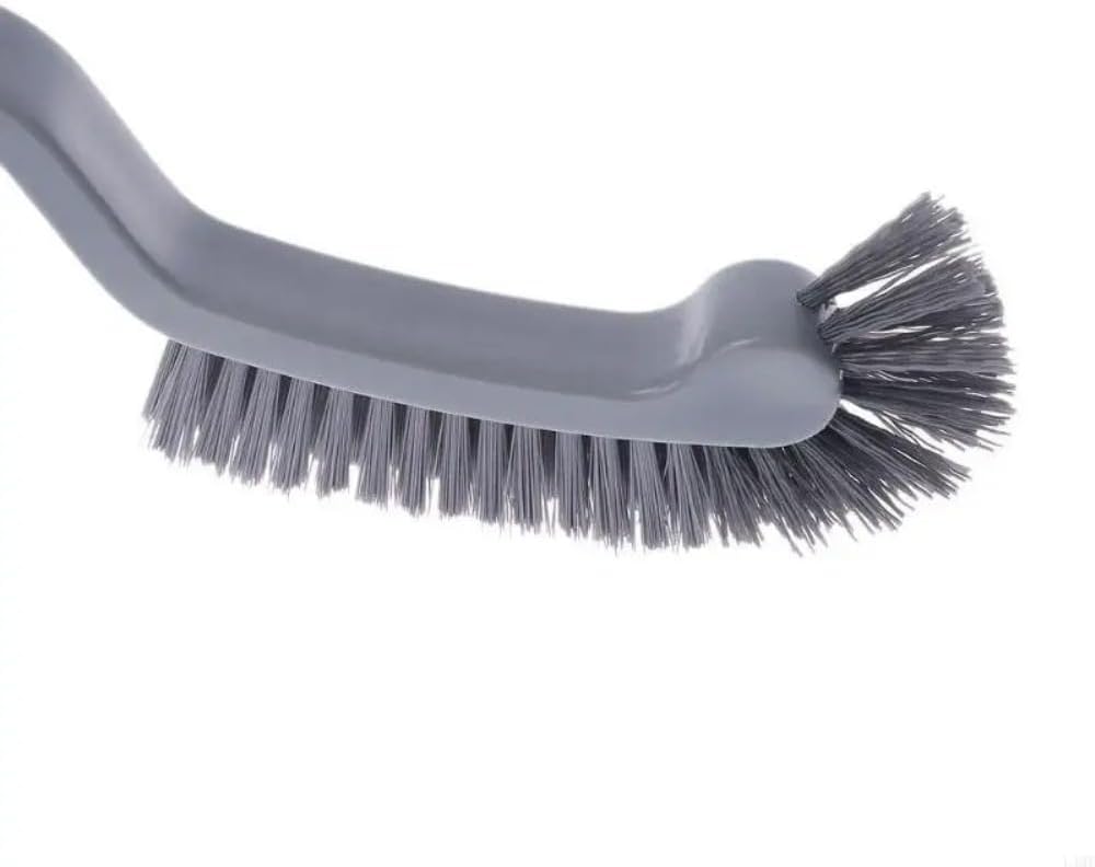 2pcs Toilet Cleaning Brush - Long Handle Curved for Bathroom
