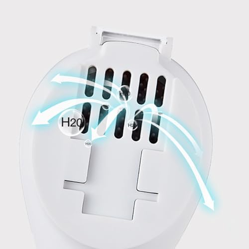 Modern Flexible Silicone Toilet Brush and Holder Set White