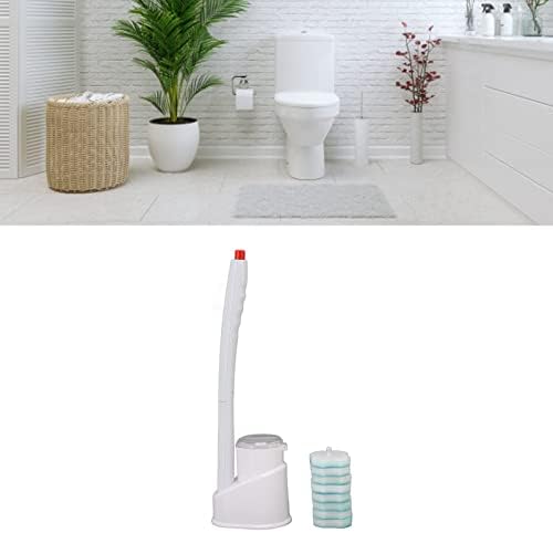 Disposable Toilet Brush Holder Set with Washing Liquid