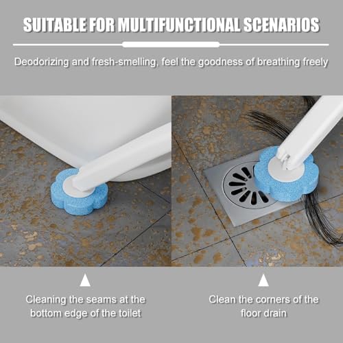 CERECO Toilet Brush with 36 Refill Heads
