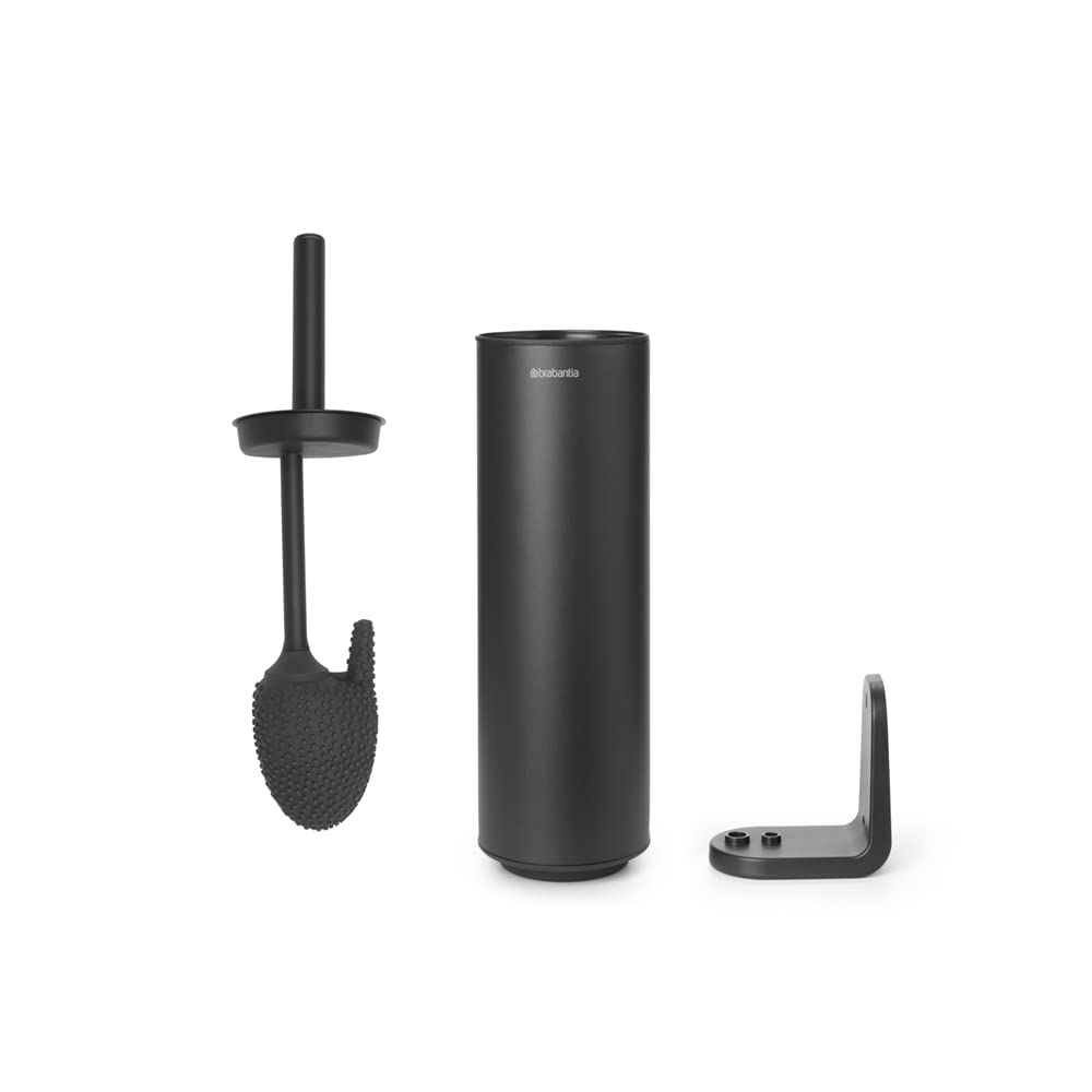 Brabantia Mindset Toilet Brush with Wall Mount Holder