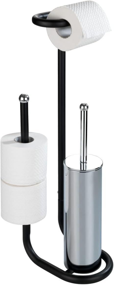 Wenko Toilet Brush Roll Holder Set