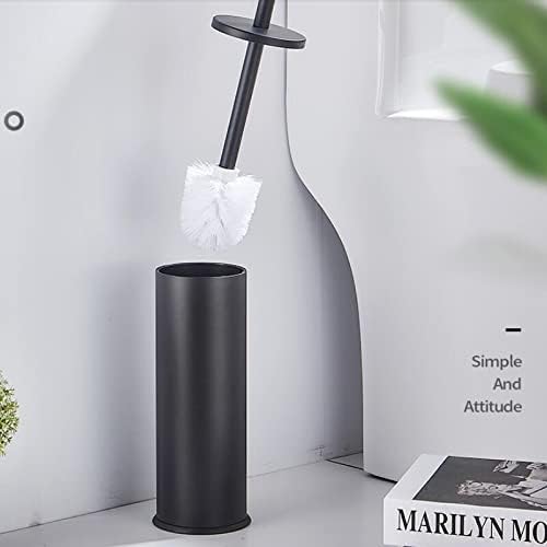 ZTBH Toilet Brush Holder Aluminum Brushed Gold