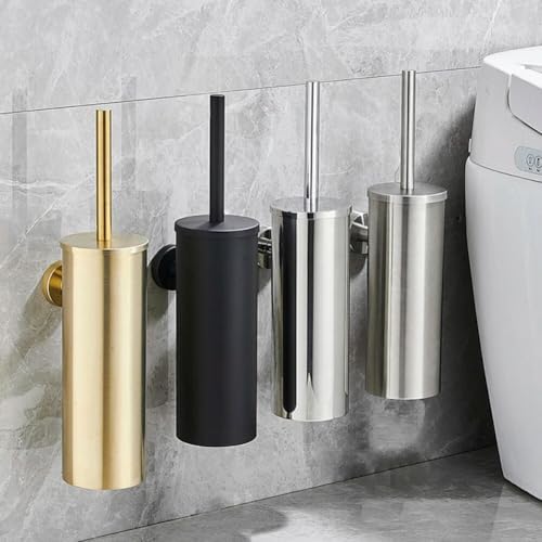 NLIEOPDA Wall Mounted Toilet Brush Set