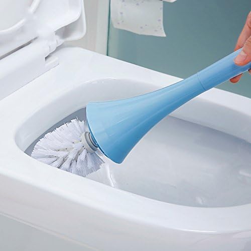Inchant Toilet Brush with Holder - Blue 1