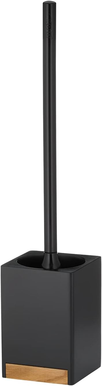 Kela Toilet Brush with Handle Black Cube 23690